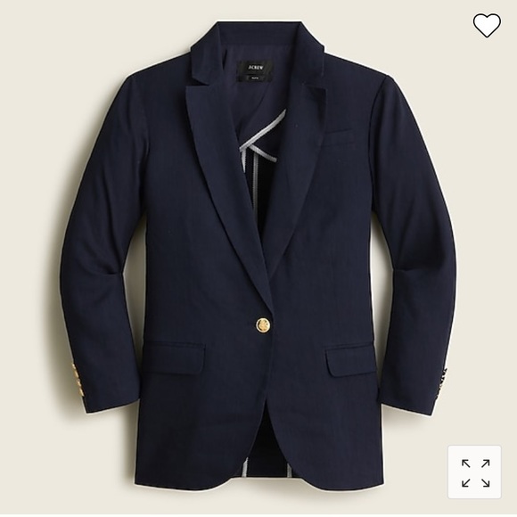 J Crew Alfie blazer in Italian linen BF425 - Picture 5 of 6